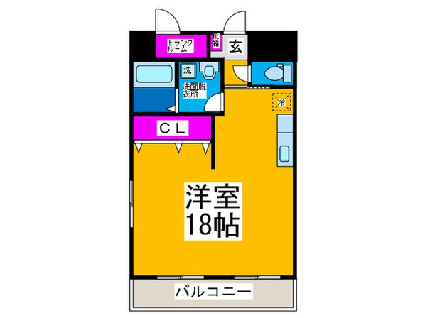 エルベ２７の物件間取画像